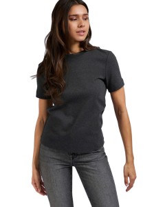 Round neck T-shirt ANTHRACITE MELANGE