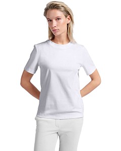 T-shirt with round neck PURE WHITE