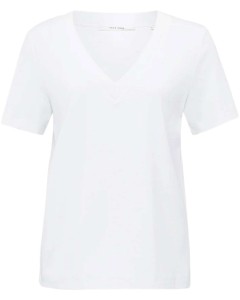 V-neck T-shirt PURE WHITE