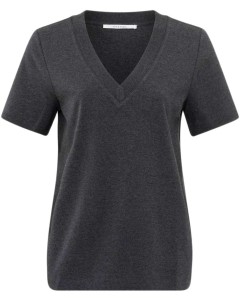 V-neck T-shirt ANTHRACITE MELANGE