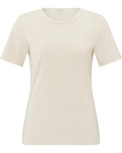 Soft crew neck t-shirt OFF WHITE MELANGE