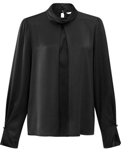 Turtle pleat top BLACK