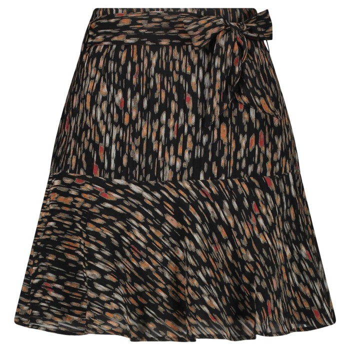 Tramontana Skirt print blacks D07 06 201 009998 VTMode