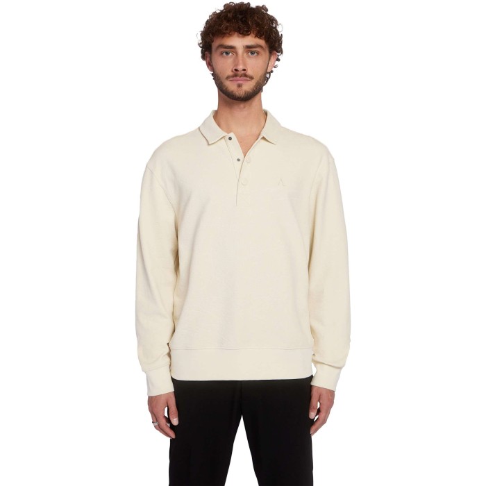 Sami Longsleeve polo summer sand