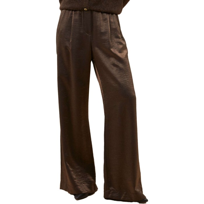 Lew Metalllic  pant bronze