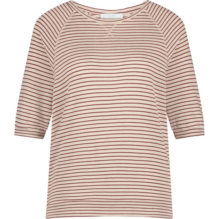 Neva small stripe top copper