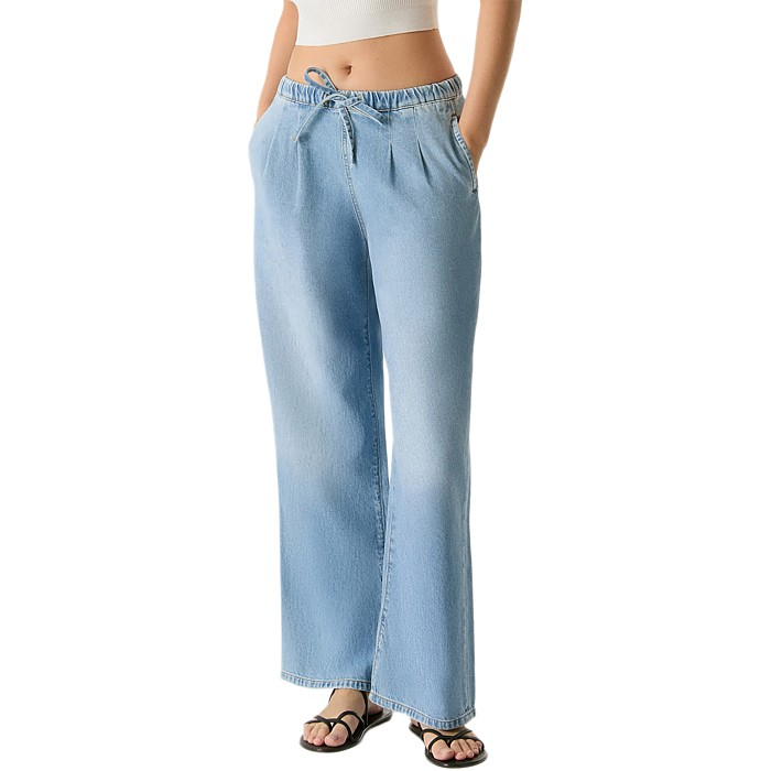 wide leg jogger Light Blue