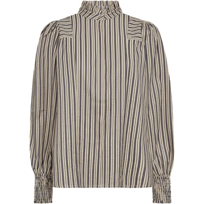 PercyCC petra stripe shirt mac/blue