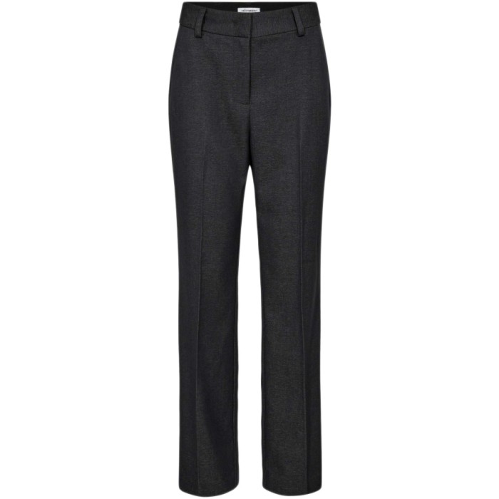 FiolaCC wide long pant grey melange