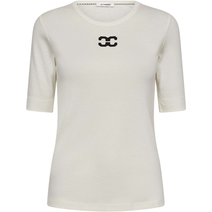 Granny CC logo tee off white