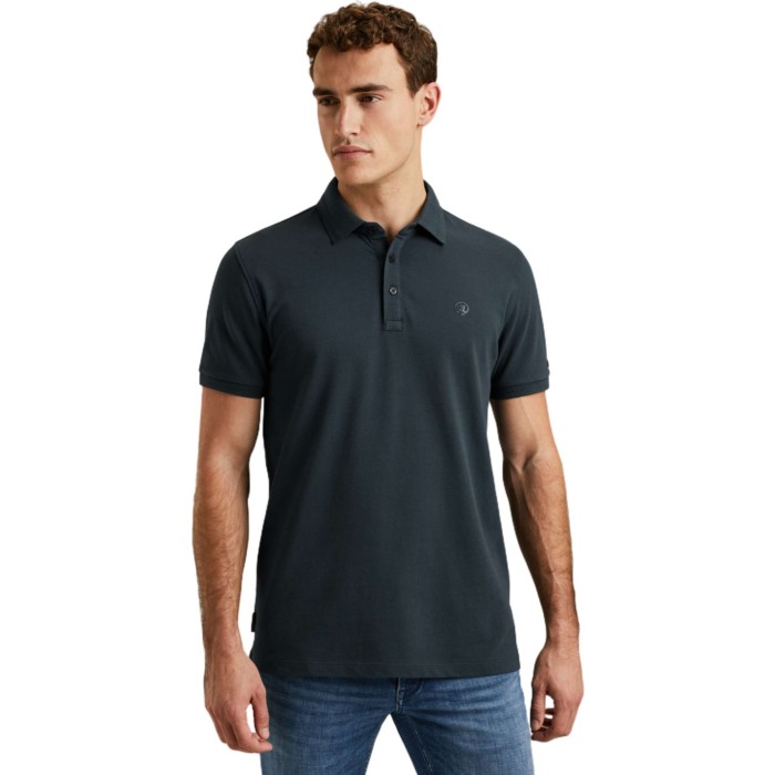 Short sleeve polo fine pique essen Sea Storm