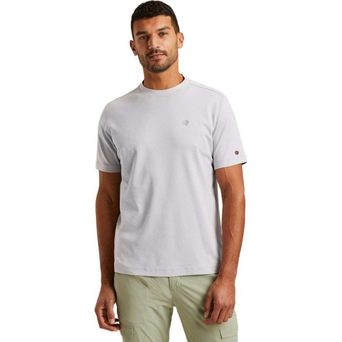 Short sleeve r-neck regular fit in Iris