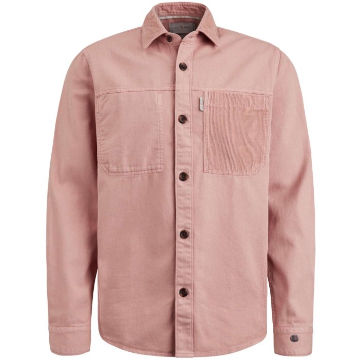 Long sleeve shirt gd slub twill misty rose