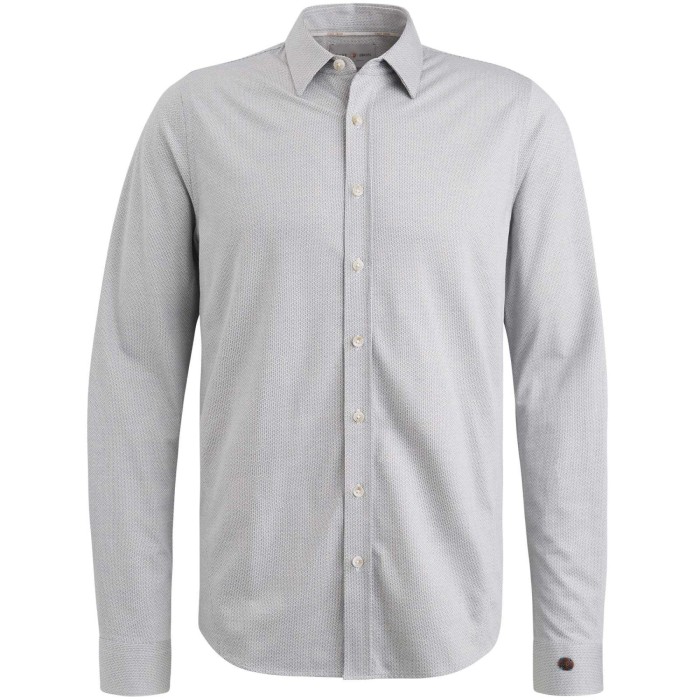 Long Sleeve Shirt Dobby jersey Silver Birch