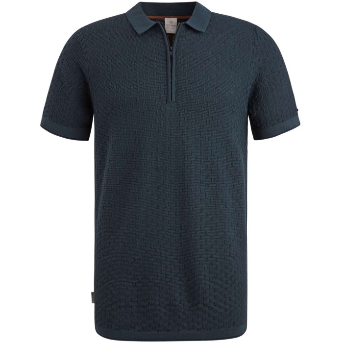 Short sleeve polo cotton modal Sea Storm