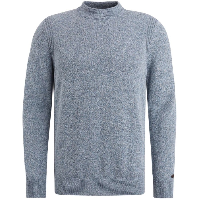 Mock neck regular fit cotton mix Bluefin