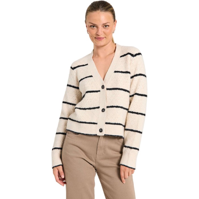 FQHara Cardigan Moonbeam Melange