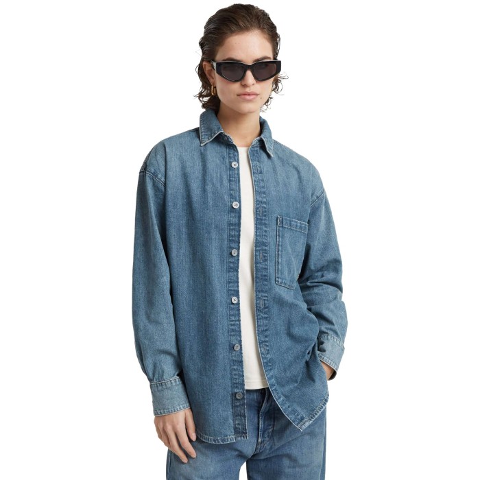 Relaxed overshirt wmn