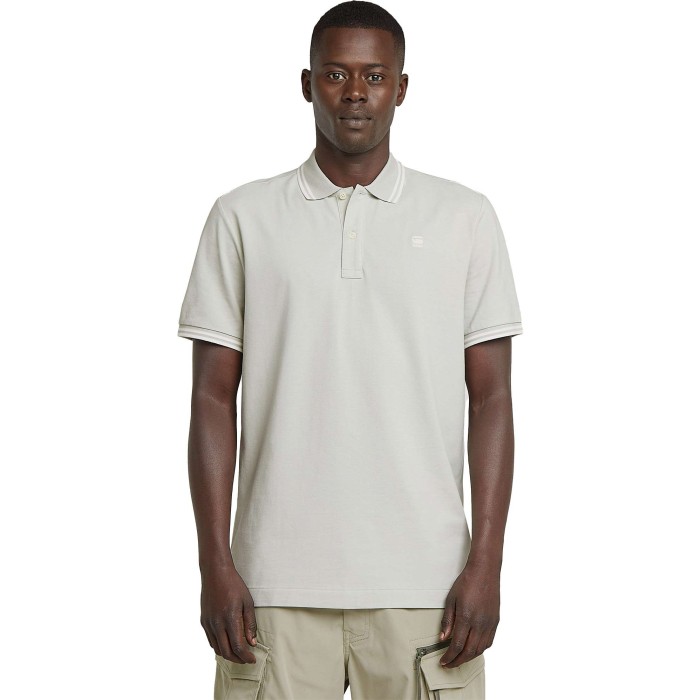 Dunda slim stripe polo s\s