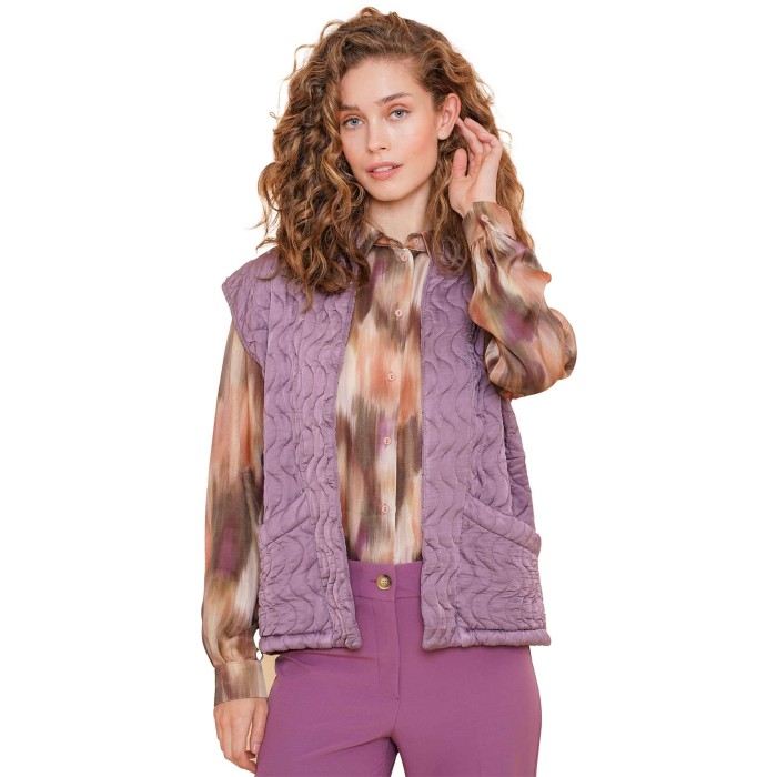 Vest mauve