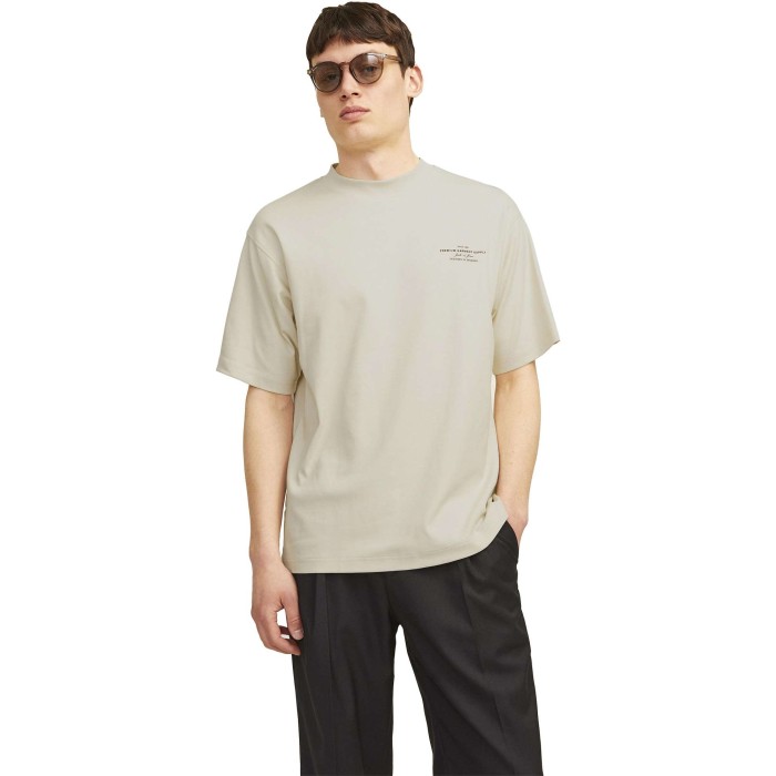 JPRBLACHAD BRANDING SS CREW NECK TEE SN Summer San