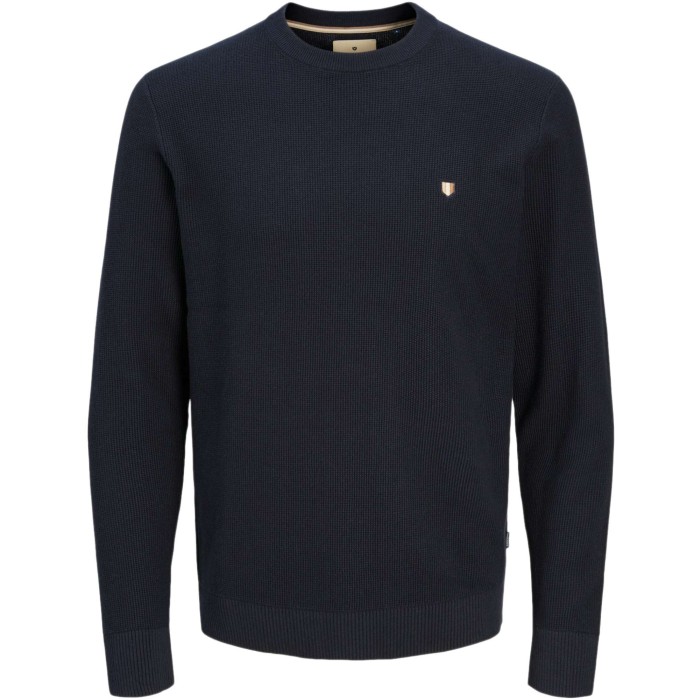 JPRBLURONY KNIT CREW NECK Maritime Blue/Mariti