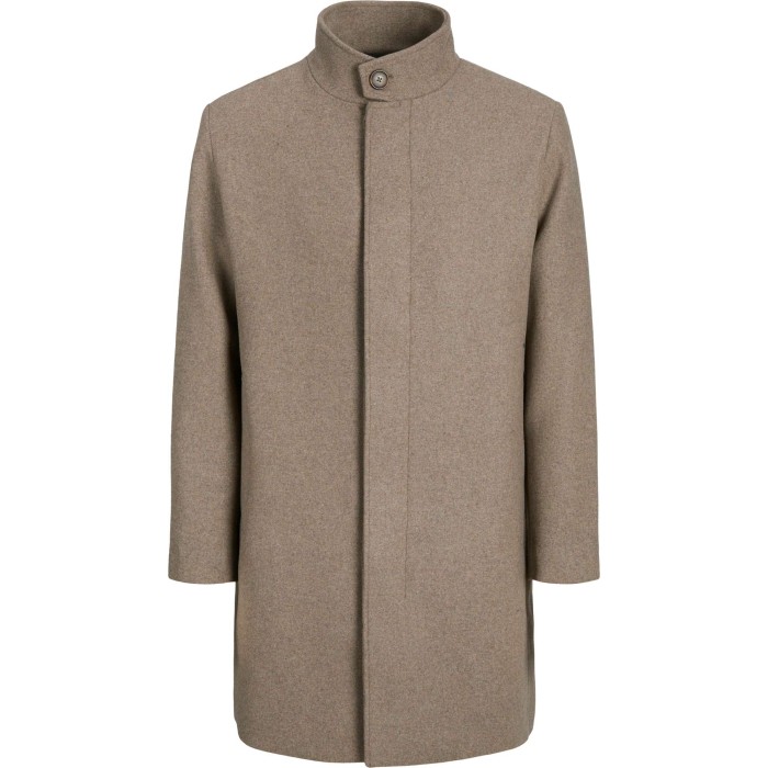 JPRBLAWILSON WOOL COAT SN Greige