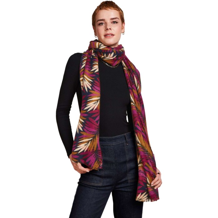 Scarf ornette wild fuchsia