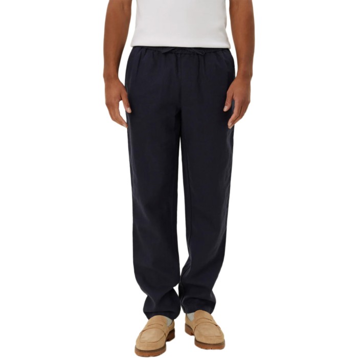 Patrick linen pants dark navy