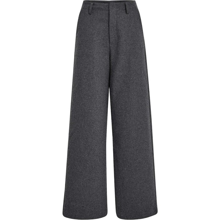 Linara wool pants gunmetal