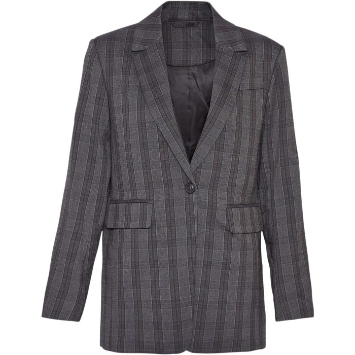 MSCHCalile Loose Blazer CHK