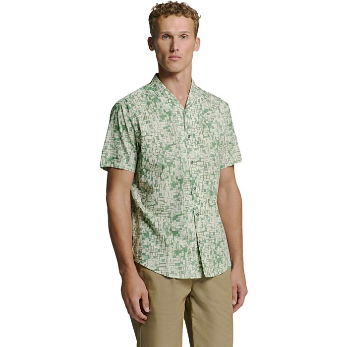 Shirt Short Sleeve Revers Collar Al Green