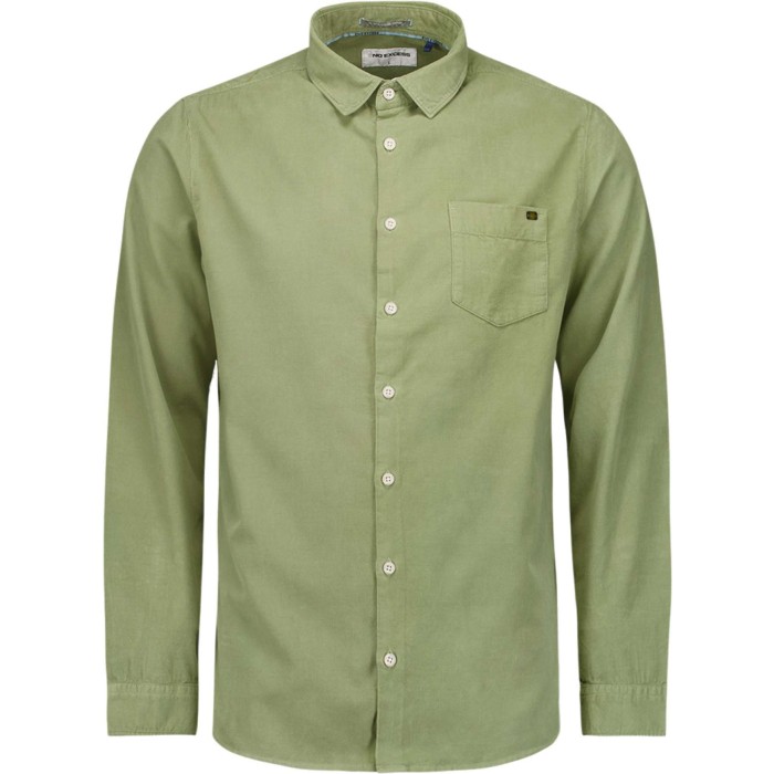 Shirt Corduroy Solid Smoke