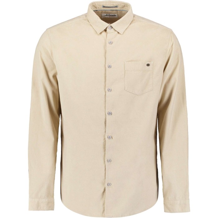 Shirt Corduroy Solid Cement