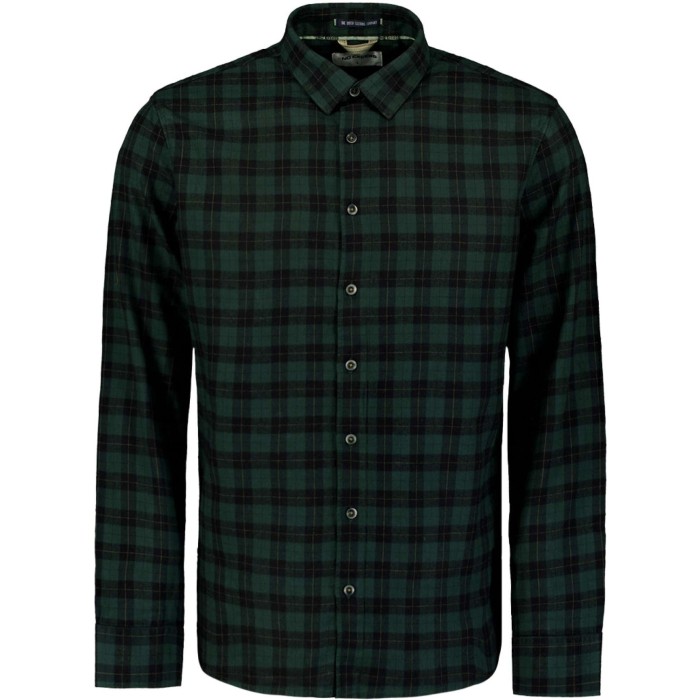 Shirt Check Dark Green