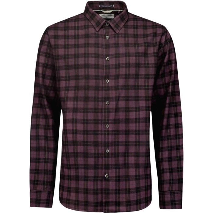 Shirt Check Aubergine