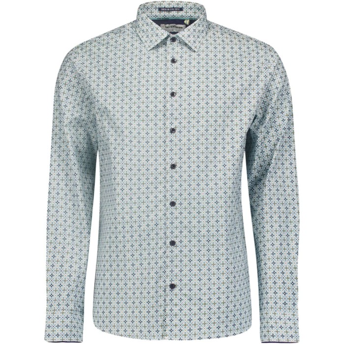 Shirt Stretch Allover Printed Cloud