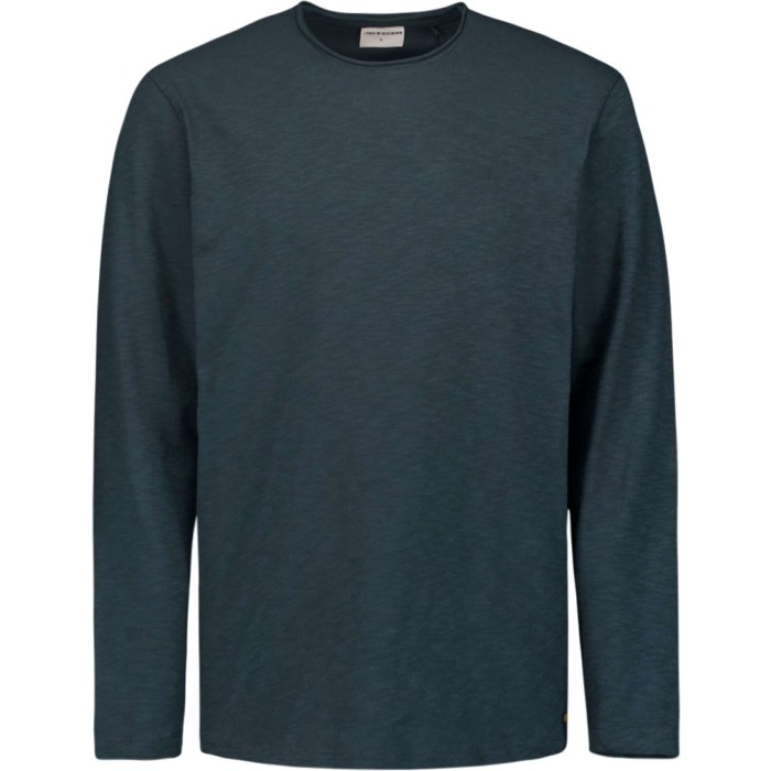 T-Shirt Long Sleeve Crewneck Slub Night