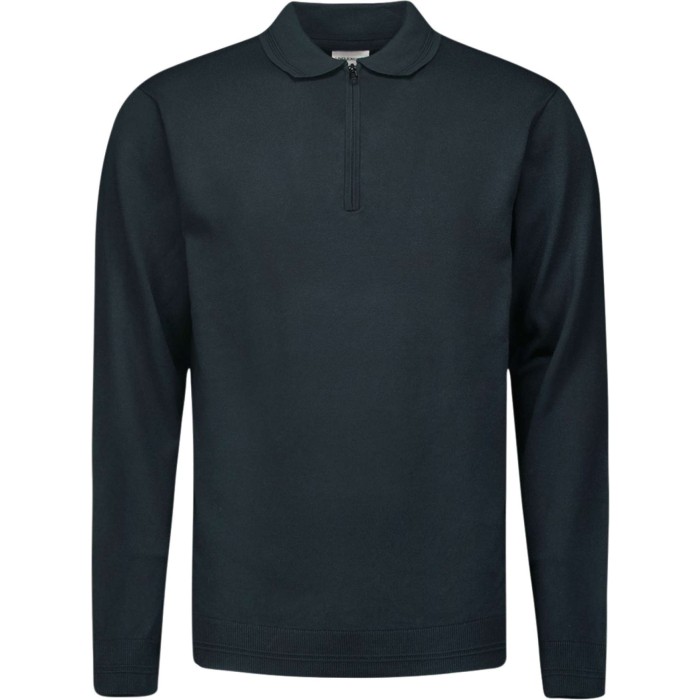 Pullover Polo Half Zip Night