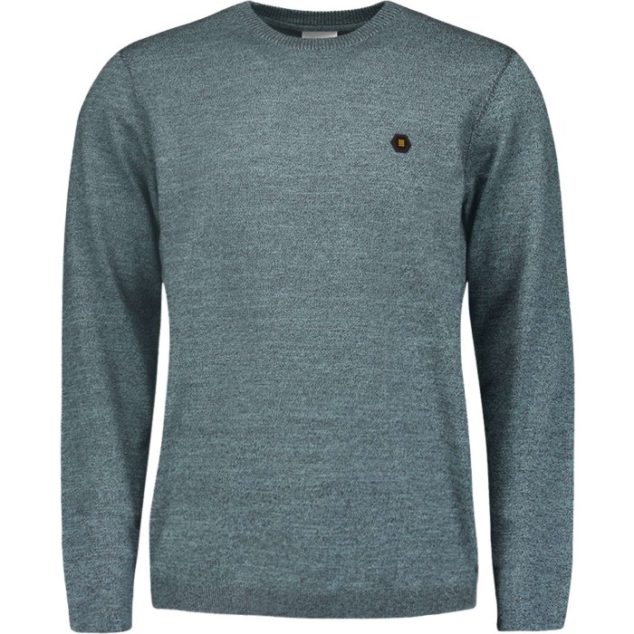 Pullover Crewneck 2 Coloured Melang Cloud