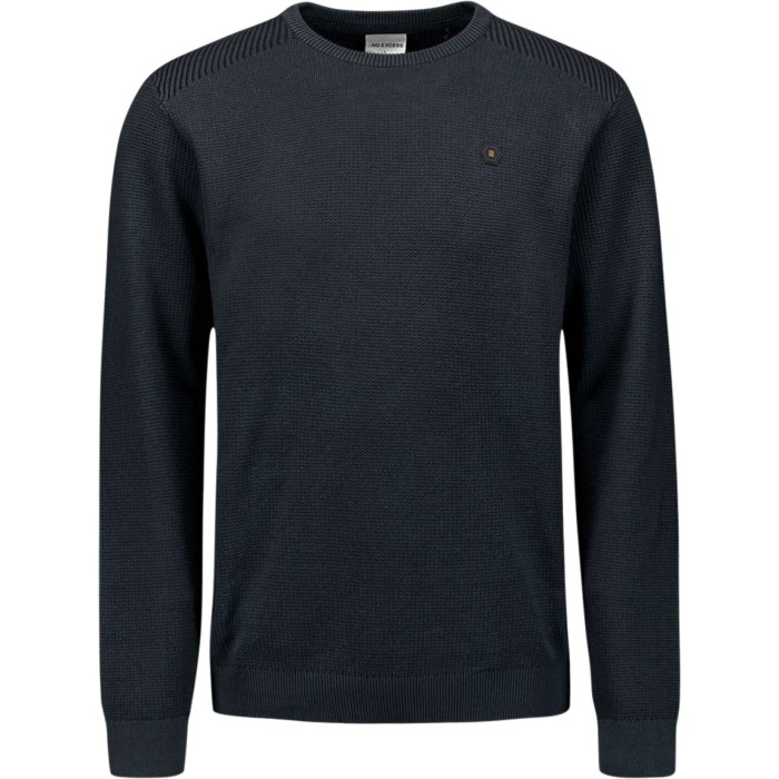 Pullover Crewneck 2 Coloured Jacqua Night