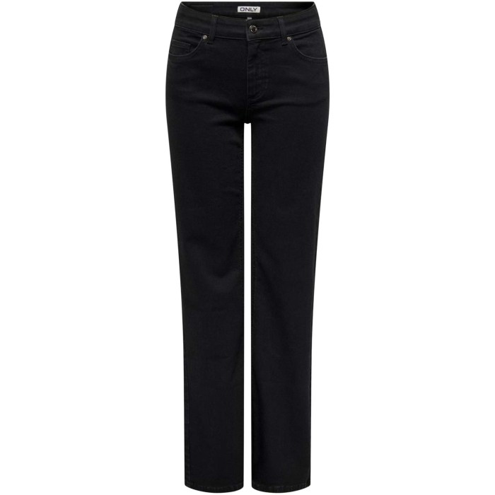 ONLBLUSH MID STRAIGHT DNM REA2343 NOOS Black Denim