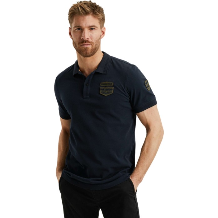 Short sleeve polo pique Salute