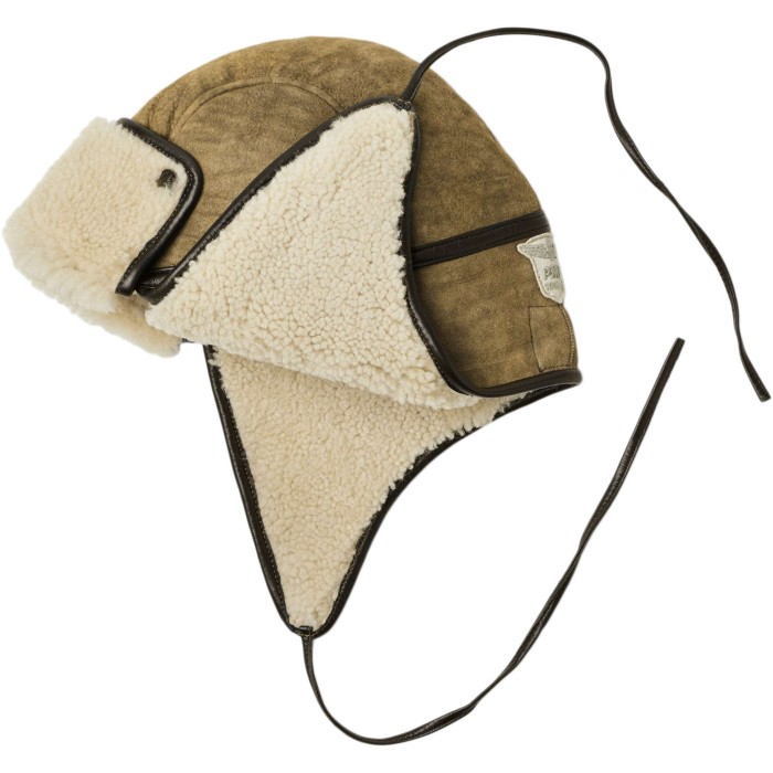 Lammy Flight Hat Khaki Vintage Khaki