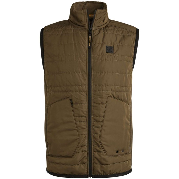 Bodywarmer interlock mix padded ny Beech