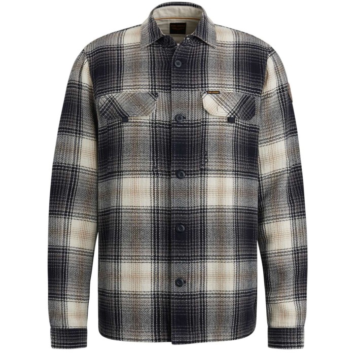 Long sleeve shirt heavy flanel yar silver birch