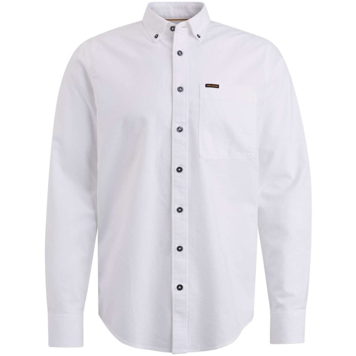 Overhemd lange mouw oxford bright white