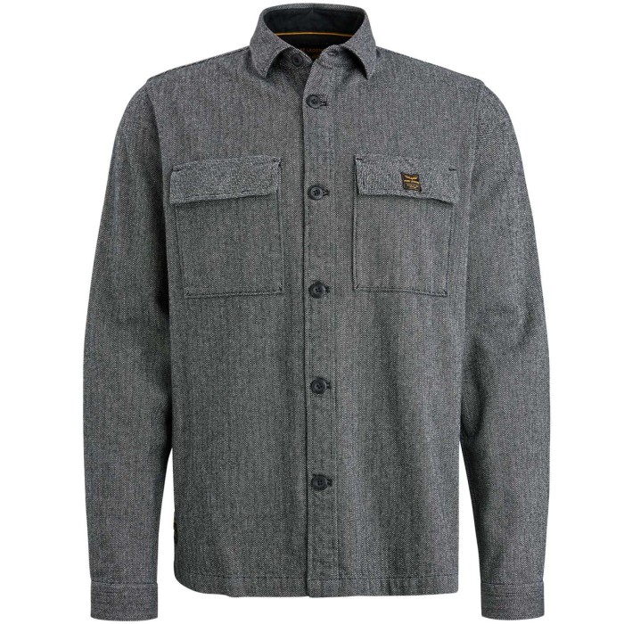 Long Sleeve Shirt Tweedlook Black Onyx