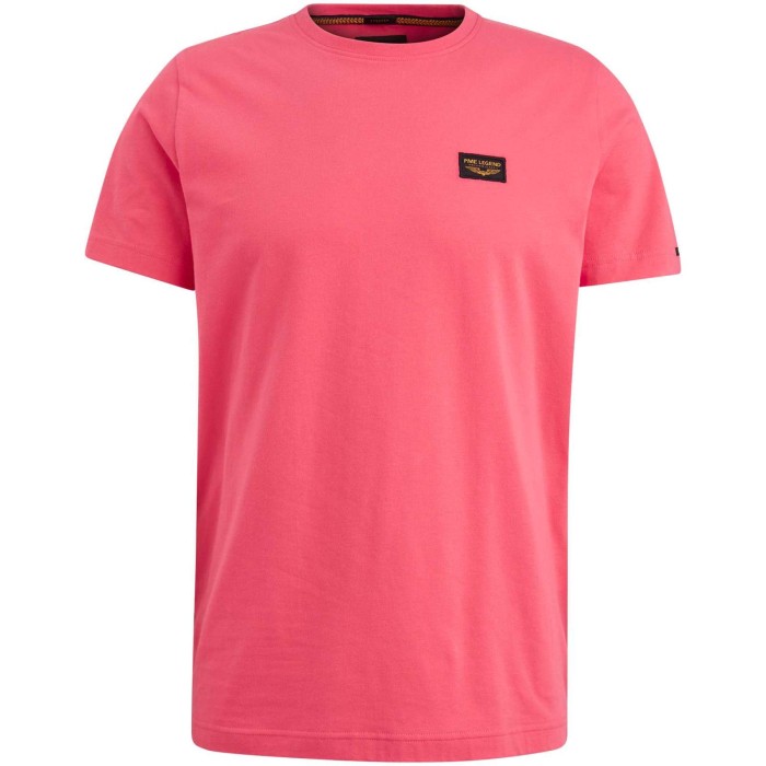 T-shirt korte mouw ronde hals guyver paradise pink