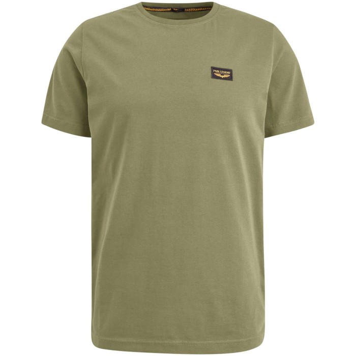 Short sleeve r-neck Guyver Tee Dried Herb